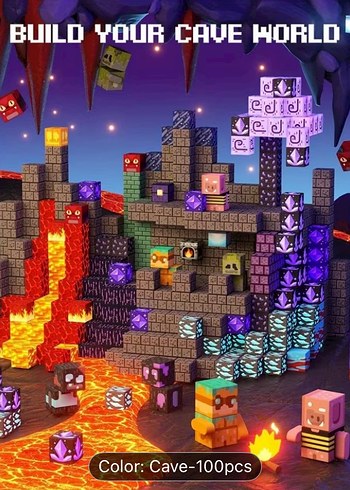 Minecraft Çok Parçalı Aksiyon Figür Seti - Görsel 3