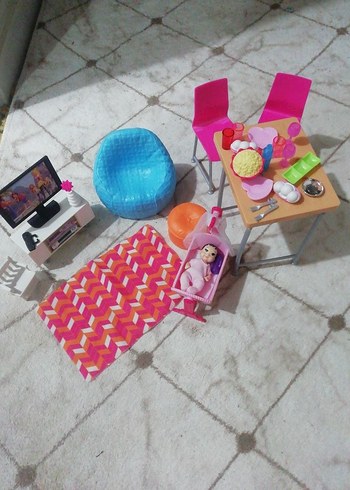 Barbie Barbie Bebek Aksesuar Seti