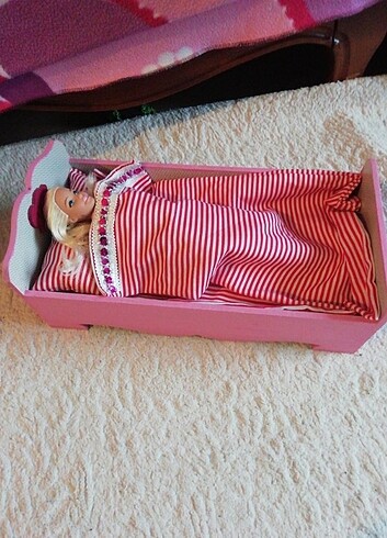 Beden Renk Barbie yatak nevresimi