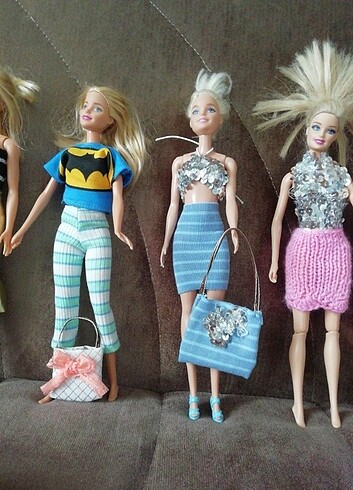  Beden Barbie bebek kıyafetleri 