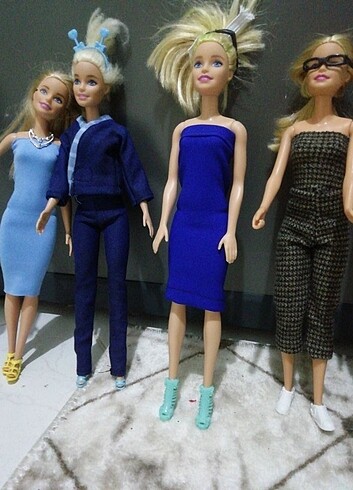  Beden Barbie bebek kıyafetleri 