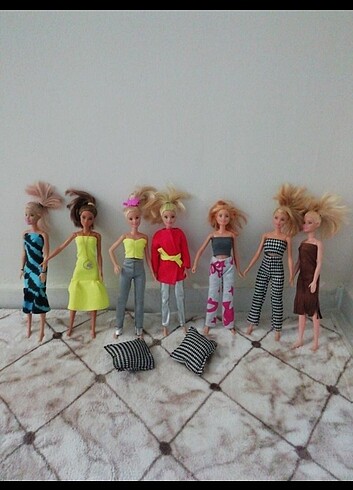 Beden Barbie bebek kıyafetleri