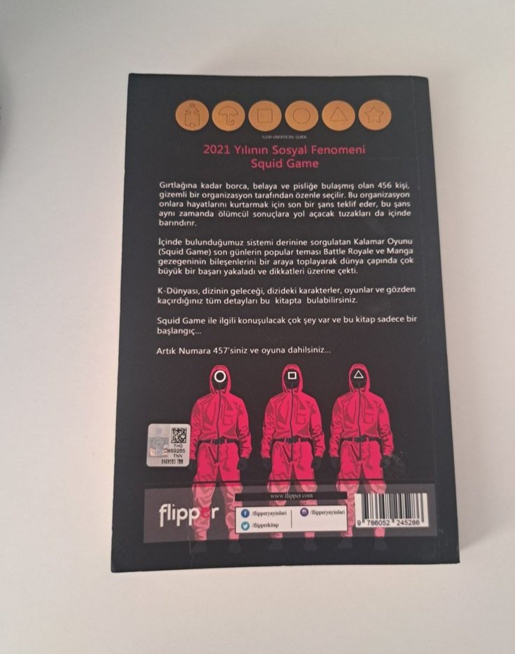 Squid Game kitabı - Görsel 2