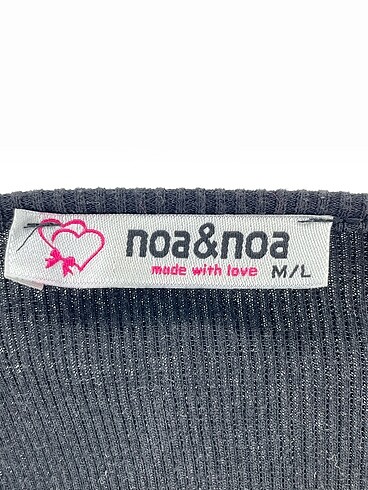 m Beden siyah Renk Noa&Noa Bluz %70 İndirimli.