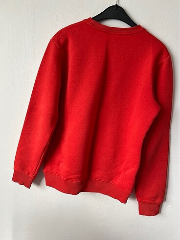 m Beden kırmızı Renk Sweat /unisex