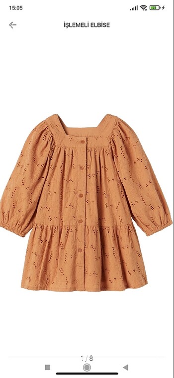 Zara Zara marka çocuk elbise
