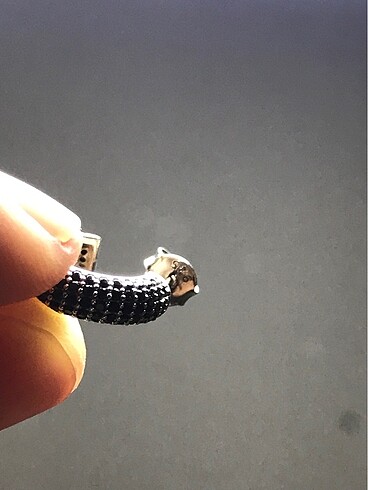 Sterling silver 925 Ayar Gümüş Taş Detaylı Küpe