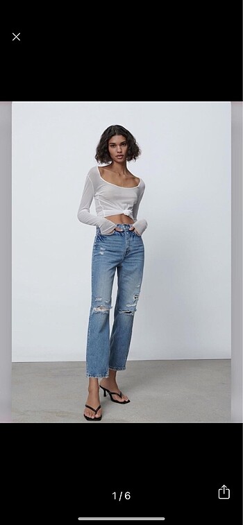 zara straight jean