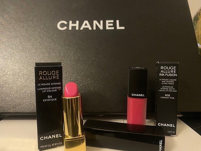 CHANEL 2?li SET ( RUJ - LIKIT MAT RUJ)