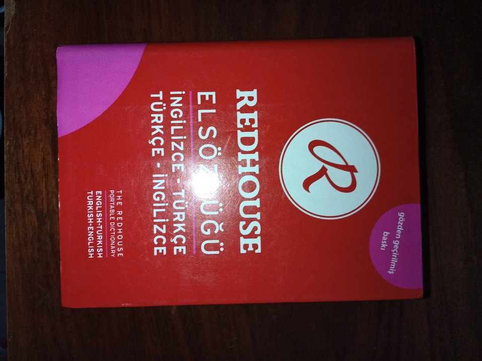 Redhouse İngilizce-Türkçe El Sözlüğü - Görsel 2