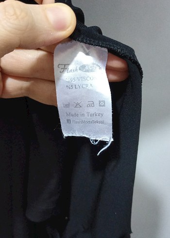 Siyah Püsküllü Kadın viscon Hırka - Görsel 4