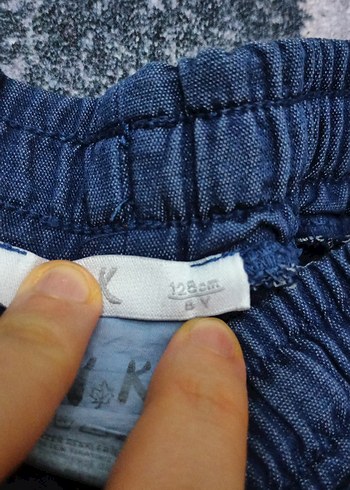 Erkek Çocuk Bol Kesim Kot görünümlü Pantolon - Görsel 5