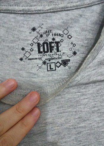 Gri Düz Kesim Kısa Kollu Erkek Tişört - Görsel 2