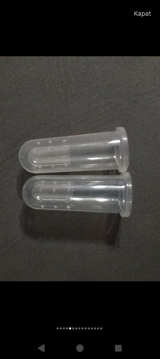 Bebek Parmak Diş Fırçası 2'li Set - Görsel 3