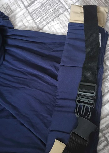 Koyu Mavi Bebek Taşıma Askısı sling - Görsel 4