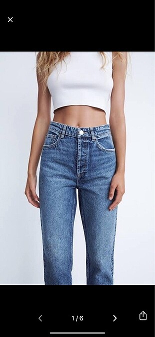 Etiketli zara jean