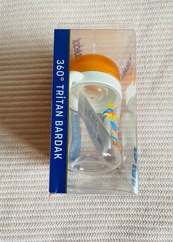 Bebédor 210 ml Turuncu Bebek Bardağı +6 Ay - Görsel 2