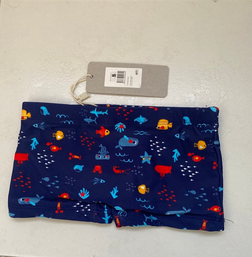 Renkli Baskılı Erkek Çocuk Mayo Şortu - Görsel 2