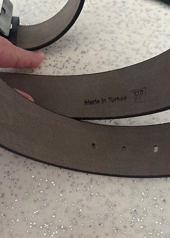 Siyah Erkek Biker Kemer - Görsel 2