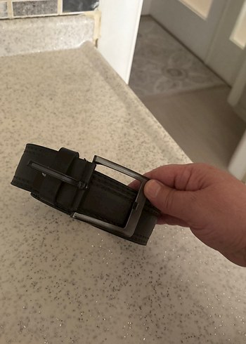 Siyah Erkek Biker Kemer - Görsel 4