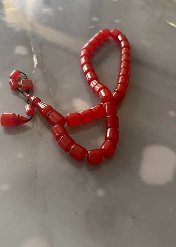 Kırmızı Bohem Erkek Tesbih - Görsel 2