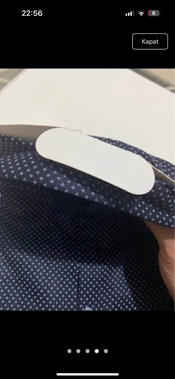 L 42 beden saten b pamuk karışımı çok kaliteli - Görsel 3