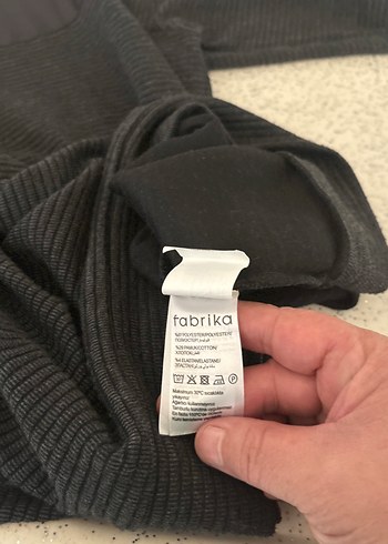 Yarım Fermuarlı Siyah Erkek Sweatshirt - Görsel 9