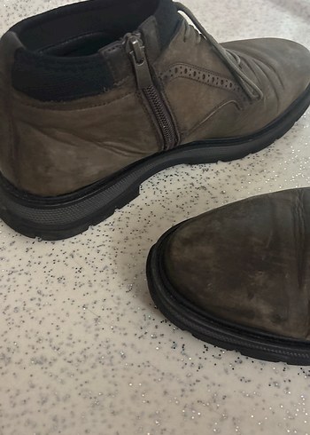 Kahverengi Süet Erkek Botları - Görsel 9