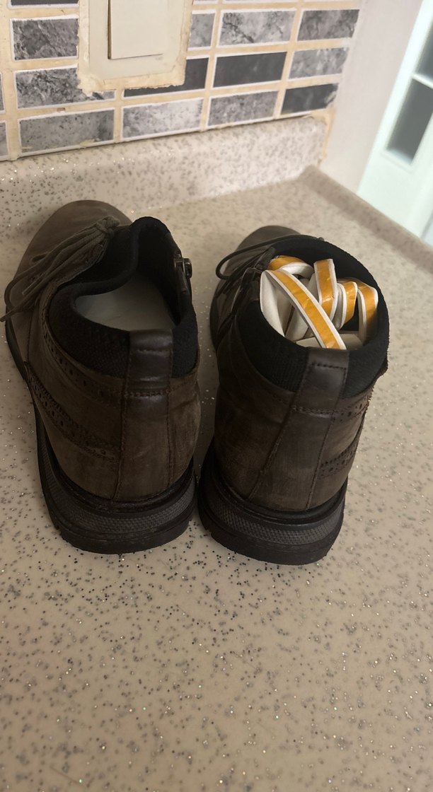 Kahverengi Süet Erkek Botları - Görsel 3