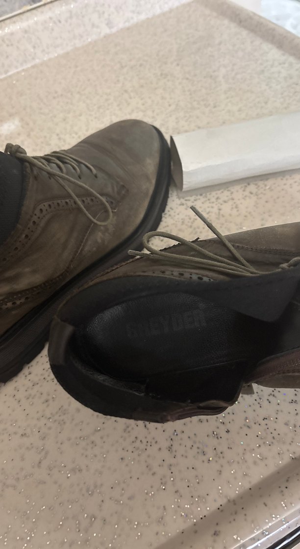 Kahverengi Süet Erkek Botları - Görsel 5