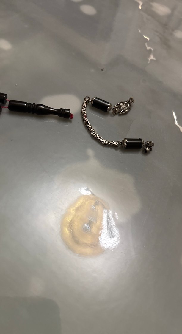 Siyah Minimalist Erkek Tesbih - Görsel 3