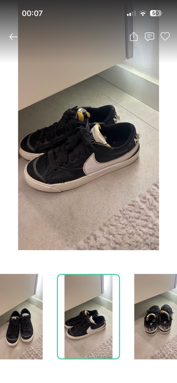 Nike Blazer Low '77 Jumbo Kadın Spor Ayakkabı — görsel 2/3