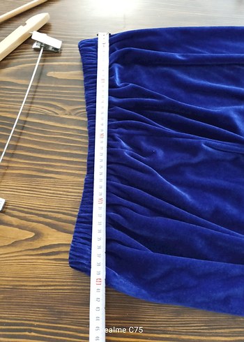 kadife kaftan bindallı takım - Görsel 6