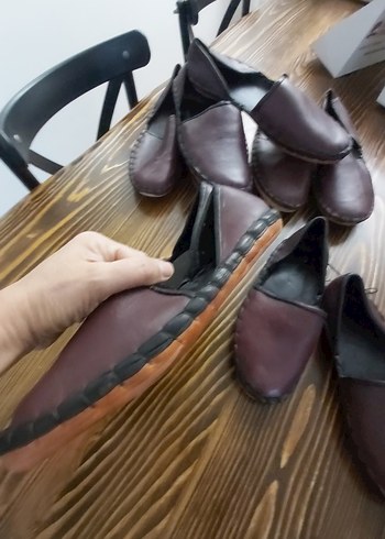 deri el yapımı yemeni ayakkabı - Görsel 11