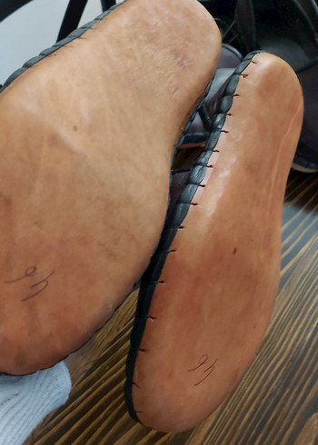 deri el yapımı yemeni ayakkabı - Görsel 14