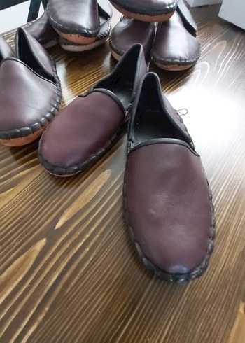 deri el yapımı yemeni ayakkabı - Görsel 13