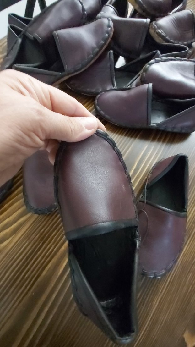 deri el yapımı yemeni ayakkabı - Görsel 2