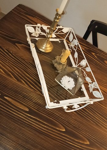 ferforje tepsi bohem - Görsel 6