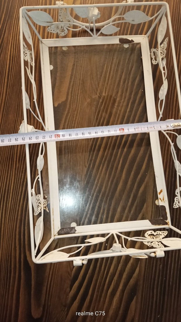 ferforje tepsi bohem - Görsel 4