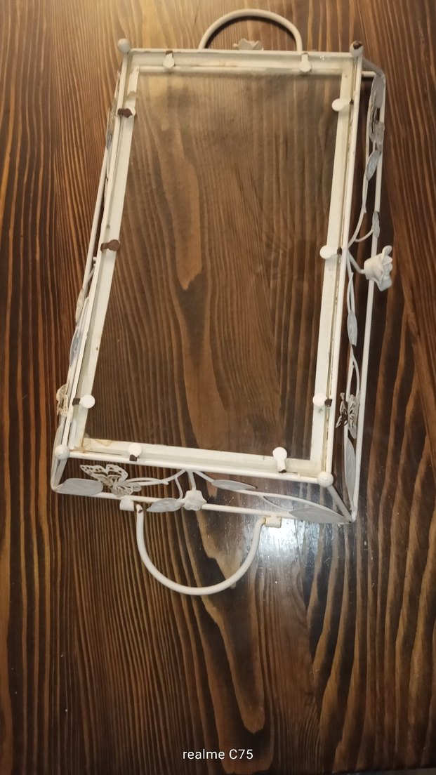 ferforje tepsi bohem - Görsel 2