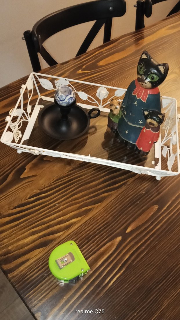 ferforje tepsi bohem - Görsel 5