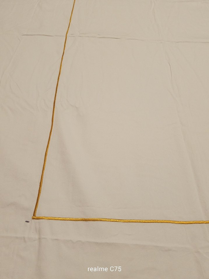 İşlemeli Beyaz Nevresim Takımı - Görsel 3