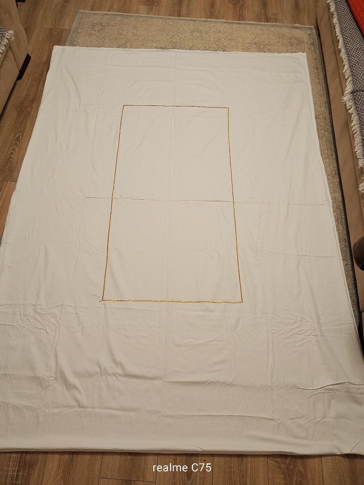 İşlemeli Beyaz Nevresim Takımı - Görsel 4