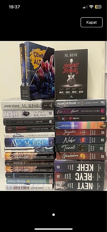 Binnur Şafak Nigiz, M.Rise, Gamze Aydeniz Kitap
