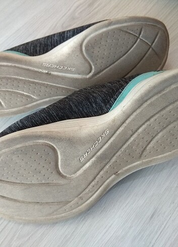 38,5 Beden gri Renk Skechers ayakkabi