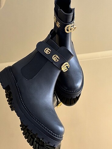 Gucci siyah bot