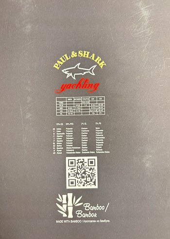 Paul & Shark Yachting 6 lı bambu erkek çorap seti - Görsel 4