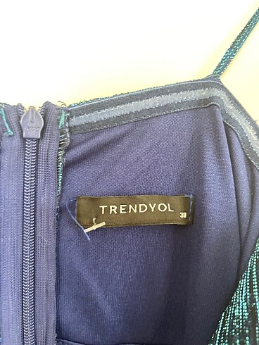 Trendyol & Milla Mavi Abiye Elbise