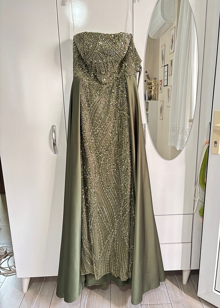 Yeşil Abiye - Görsel 4