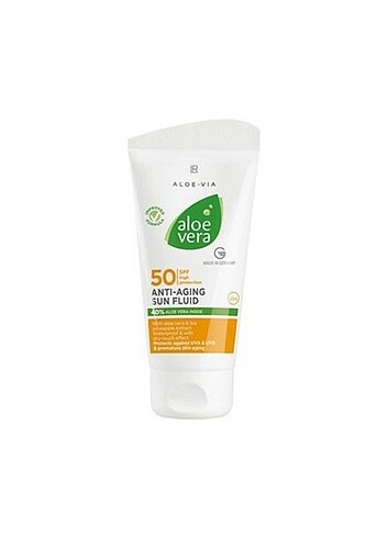 Lr #antiaging güneş losyonu 50 faktor